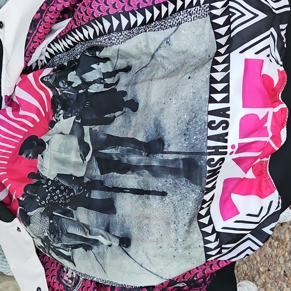 New W Tags ROF Rare! Rumble In The Jungle '74 Stadium Jacket Muhammad Ali Medium - Picture 16 of 16